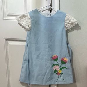 Girls vintage 1980's dress size 6x The Pond